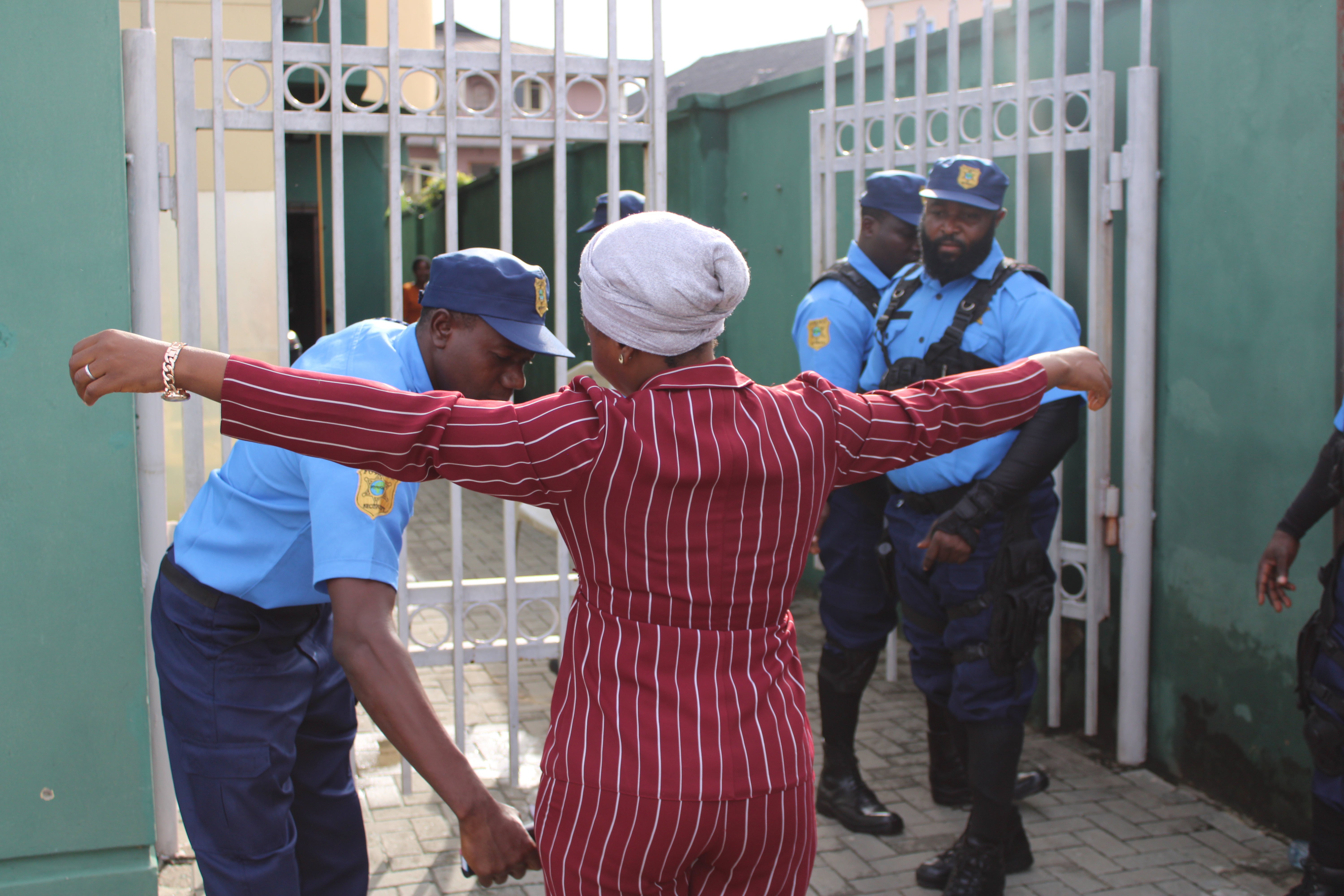 CCTV monitoring room
